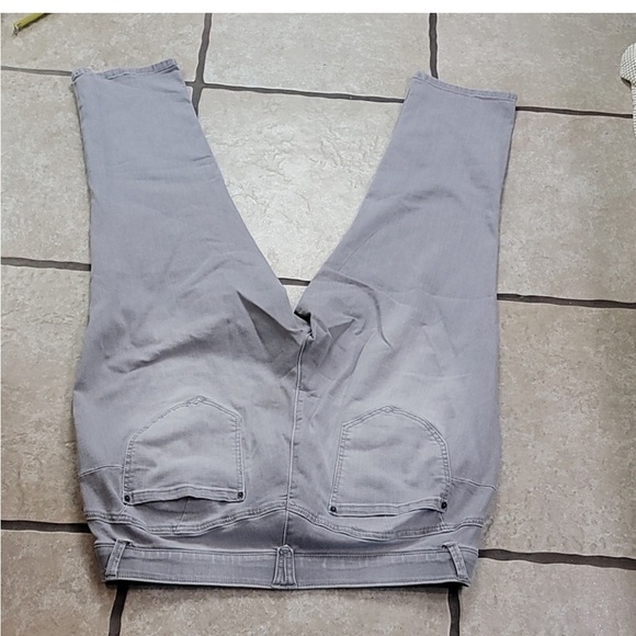 Democracy Ab Solution Grey Stretch Jeans 20W - Picture 3 of 7